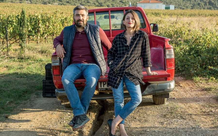 Τα αδέρφια Σωτήρης και Κατερίνα